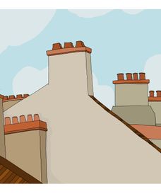 Mismatched Rooftops